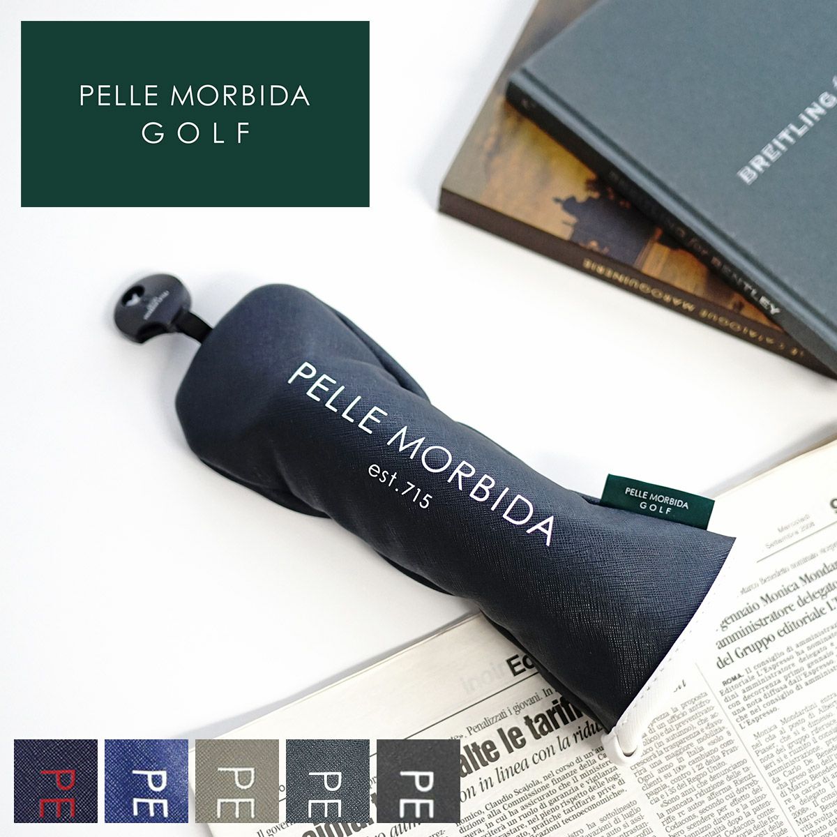 PELLE MORBIDA ペッレモルビダ Golf ゴルフ ユーティリティ ヘッドカバー PMO-PG004