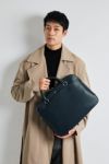 PELLE MORBIDA ペッレモルビダ Capitano キャピターノ エンボスレザー A4ブリーフケース 1室タイプ（ショルダーベルト付属） PMO-CA208