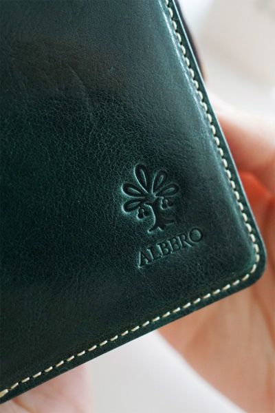 ALBERO アルベロ PIERROT ピエロ 小銭入れ付き二つ折り財布 6434