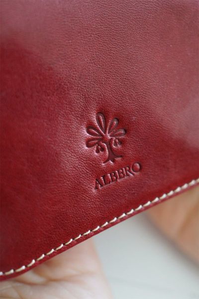 ALBERO アルベロ PIERROT ピエロ 小銭入れ付き二つ折り財布 6435