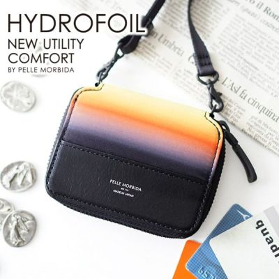 PELLE MORBIDA ペッレモルビダ HYDROFOIL ハイドロフォイル ショルダーウォレット(小) PMO-HYDBA001VA