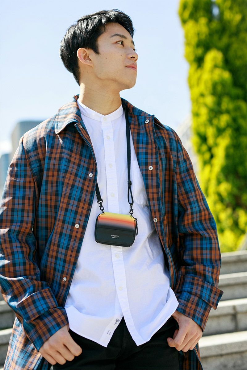 PELLE MORBIDA ペッレモルビダ HYDROFOIL ハイドロフォイル ショルダーウォレット(小) PMO-HYDBA001VA