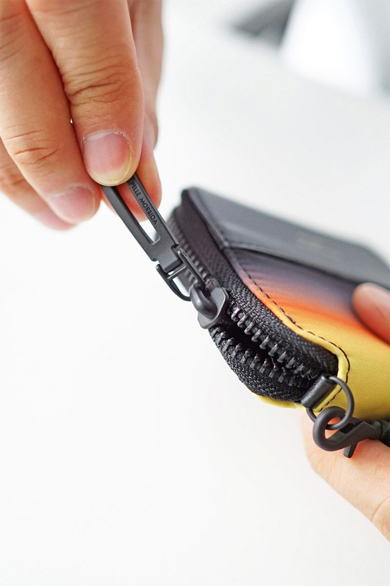 PELLE MORBIDA ペッレモルビダ HYDROFOIL ハイドロフォイル ショルダーウォレット(小) PMO-HYDBA001VA