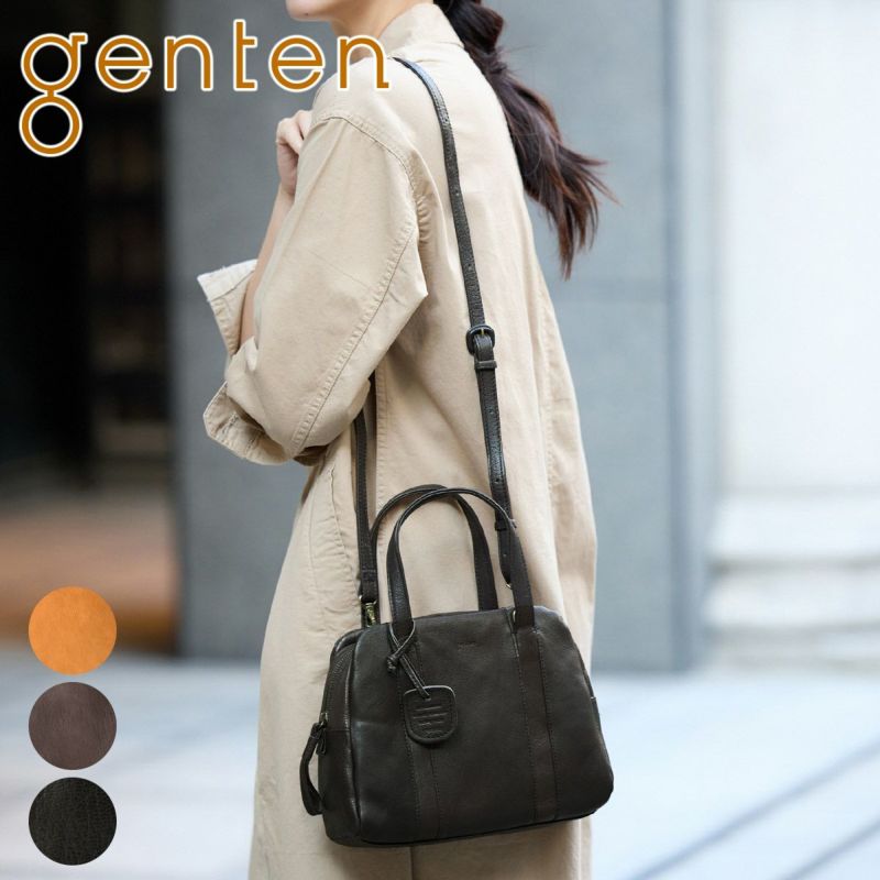 genten ゲンテン GOAT BASIC（ゴートベーシック） 2WAY ミニボストンバッグ 42412
