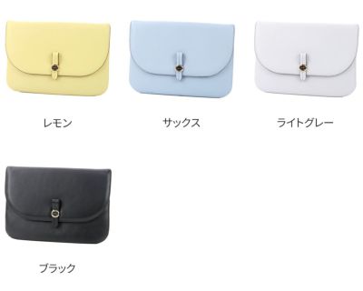 PELLE MORBIDA ペッレモルビダ Vela ヴェーラ スムースレザー クラッチバッグ PMO-VE007