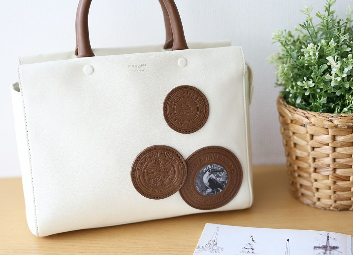 PELLE MORBIDA ペッレモルビダ Vela ヴェーラ 手さげバッグ PMO-VE016