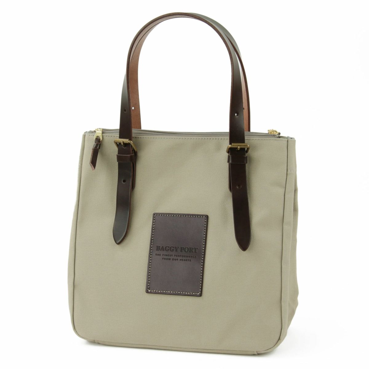 BAGGY PORT バギーポート 10号高密度帆布 BLACK ブラック トートバッグ（小） YNM-418