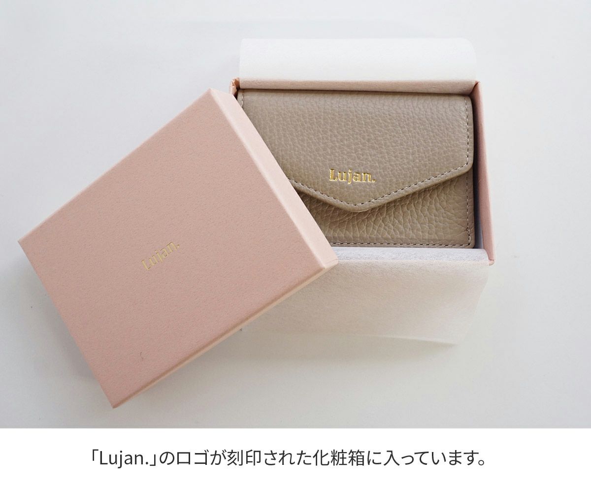 Lujan ルワン 小銭入れ付き三つ折り財布 92524