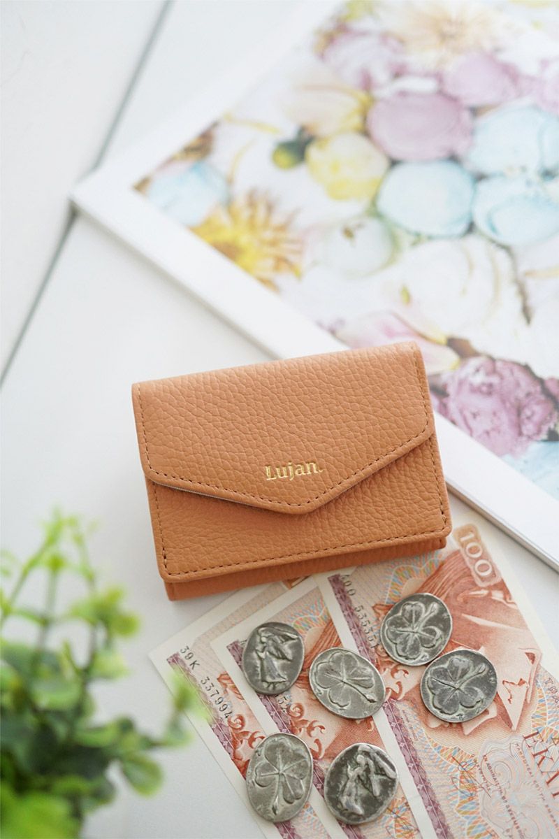 Lujan ルワン 小銭入れ付き三つ折り財布 92524