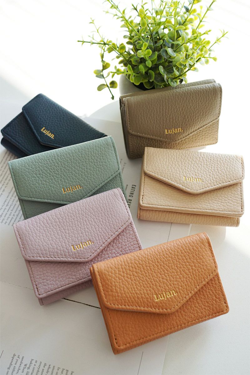 Lujan ルワン 小銭入れ付き三つ折り財布 92524