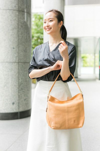 ALBERO アルベロ NATURALE（ナチュラーレ） 2WAY トートバッグ 2156