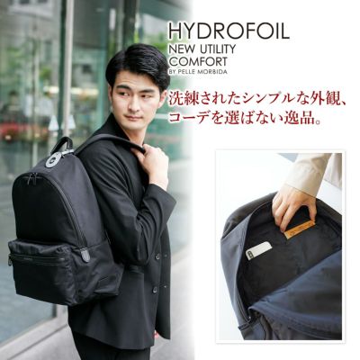 PELLE MORBIDA ペッレモルビダ HYDROFOIL ハイドロフォイル バックパック（リュックサック） PMO-HYD012N