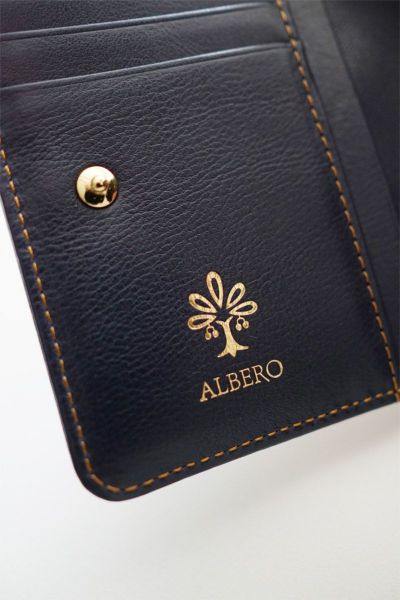 ALBERO アルベロ POLLOCCHINO（ポロッキーノ） 小銭入れ付き二つ折り財布 7901