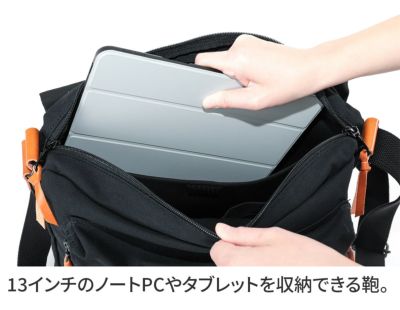 BAGGY PORT バギーポート 10号高密度帆布 BLACK ブラック ショルダーバッグ YNM-419