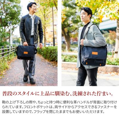 BAGGY PORT バギーポート 10号高密度帆布 BLACK ブラック ショルダーバッグ YNM-419