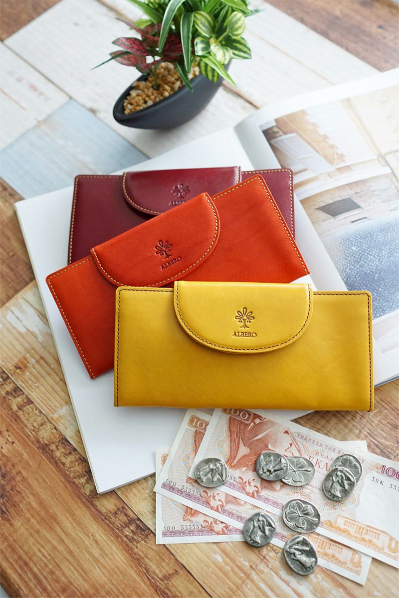ALBERO アルベロ PIERROT（ピエロ） 小銭入れ付き長財布 6438