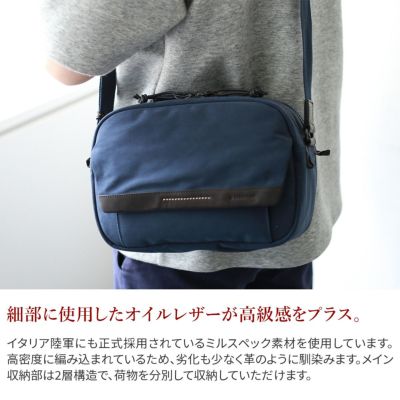 BAGGY PORT バギーポート 高密度ミリクロス ショルダーバッグ ZKM-4501