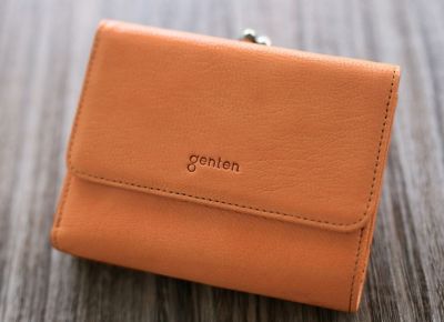 genten ゲンテン GOAT BASIC（ゴートベーシック） 小銭入れ付き二つ折り財布 43262