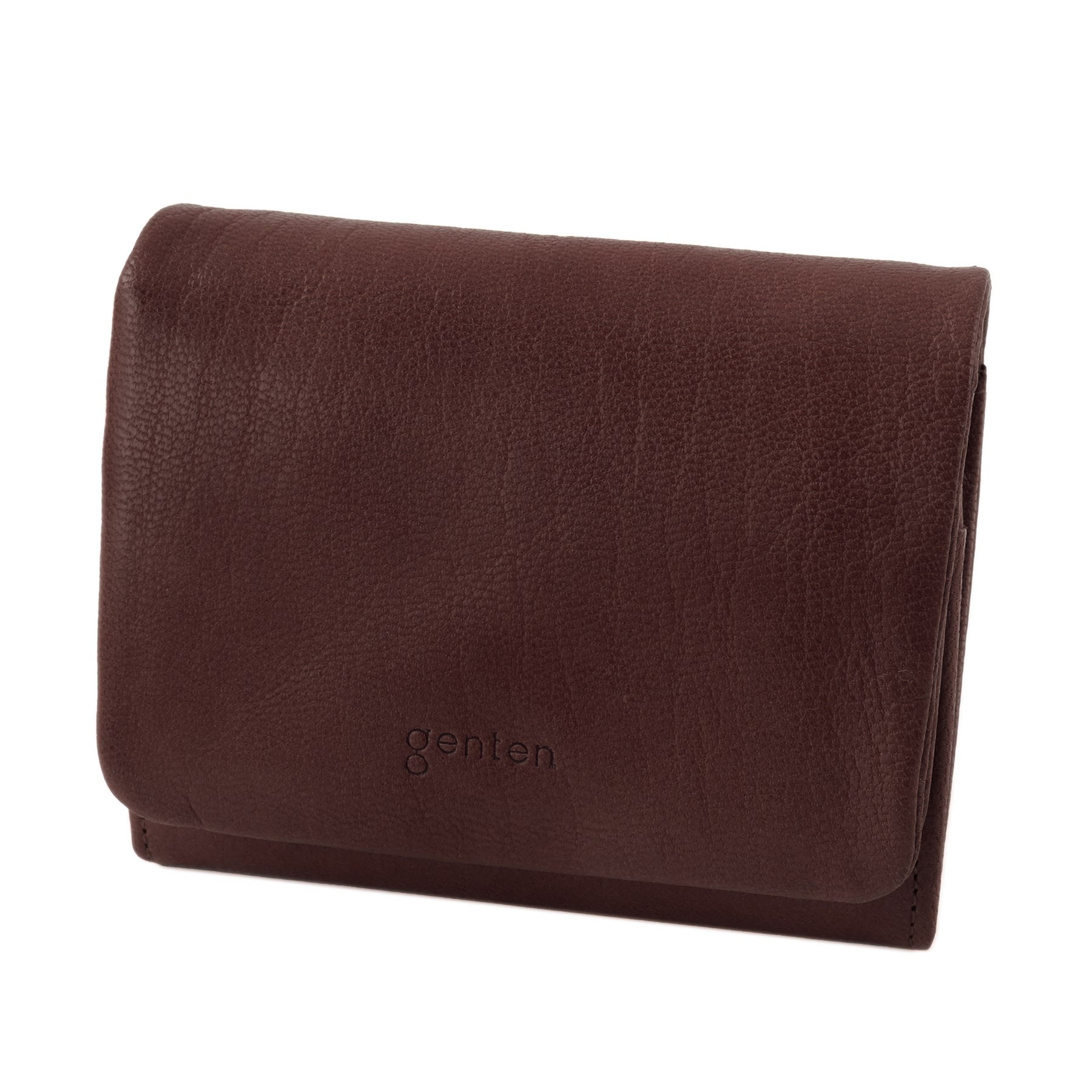 genten ゲンテン GOAT BASIC（ゴートベーシック） 小銭入れ付き二つ折り財布 43263