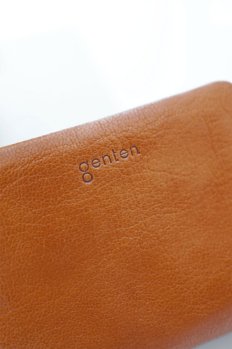 genten ゲンテン GOAT BASIC（ゴートベーシック） 小銭入れ付き二つ折り財布 43265