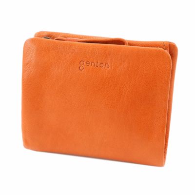 genten ゲンテン GOAT BASIC（ゴートベーシック） 小銭入れ付き二つ折り財布 43265