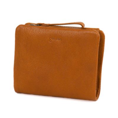 genten ゲンテン GOAT BASIC（ゴートベーシック） 小銭入れ付き二つ折り財布 43265