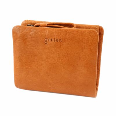 genten ゲンテン GOAT BASIC（ゴートベーシック） 小銭入れ付き二つ折り財布 43265