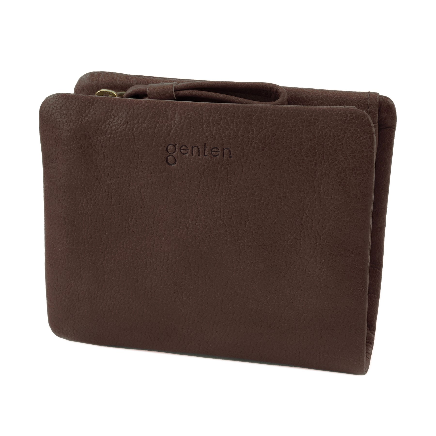 genten ゲンテン GOAT BASIC（ゴートベーシック） 小銭入れ付き二つ折り財布 43265
