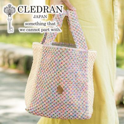 CLEDRAN クレドラン HAND＆WORK（ハンド＆ワーク） ハンドニットトートバッグ CR-CL3382