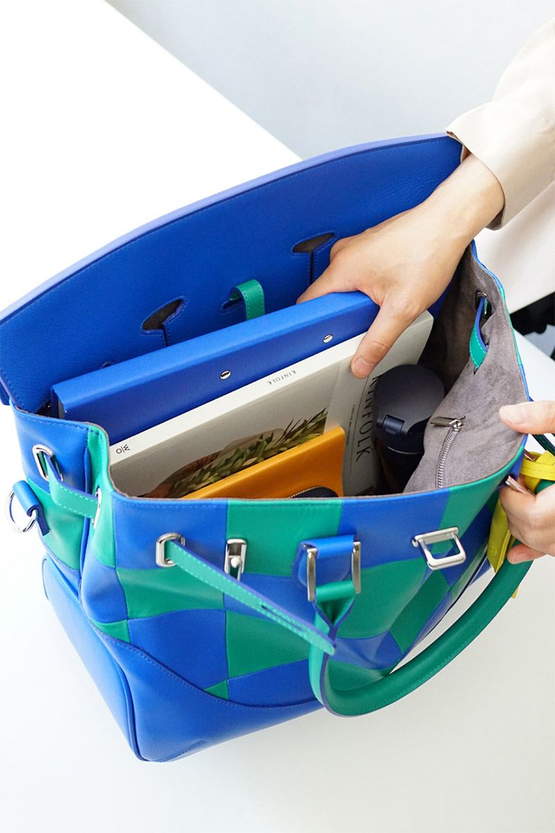 PELLE MORBIDA ペッレモルビダ MARRAKECH マラケシュ 2WAY ボストンバッグ ショルダーバッグ（中） PMO-MAJORELLE