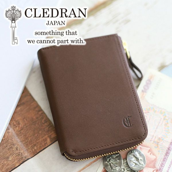 CLEDRAN クレドラン MELO（メロ） 小銭入れ付き二つ折り財布 CR-CL3452 | こだわりのブランド Sentire-One