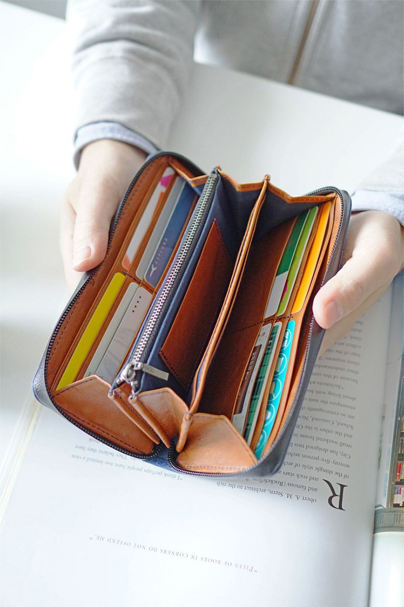 BAGGY PORT バギーポート 長財布 防水イタリアンレザー 小銭入れ付き長財布（ラウンドファスナー式） HRD-250