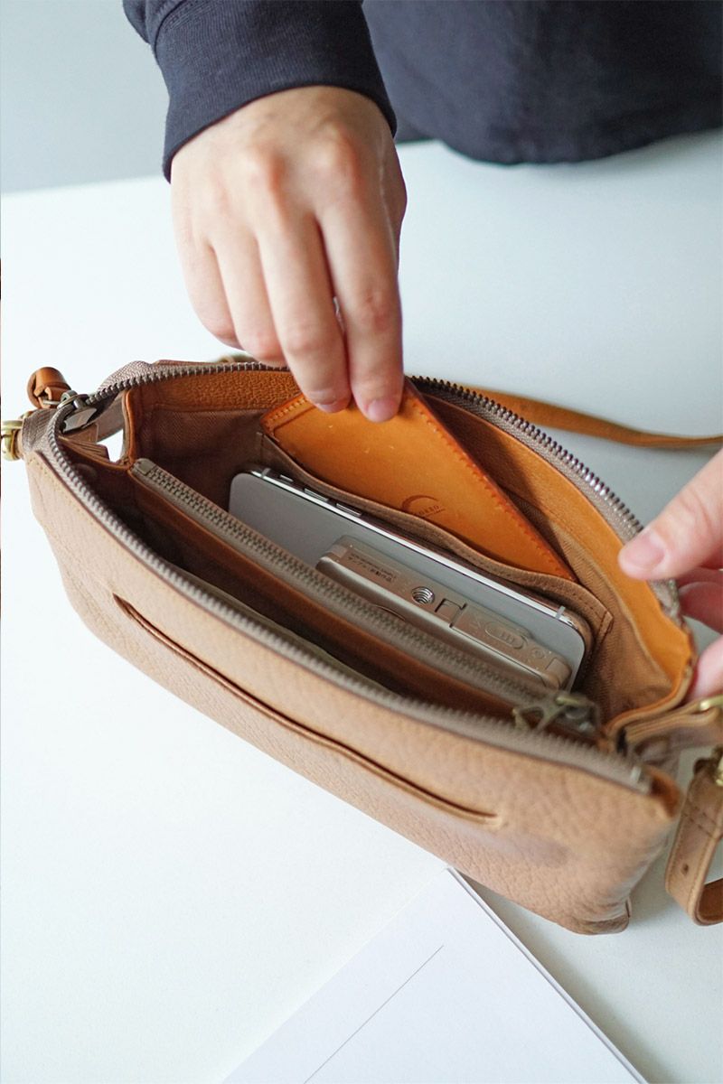 genten ゲンテン タスカ お財布ショルダーバッグ 42066