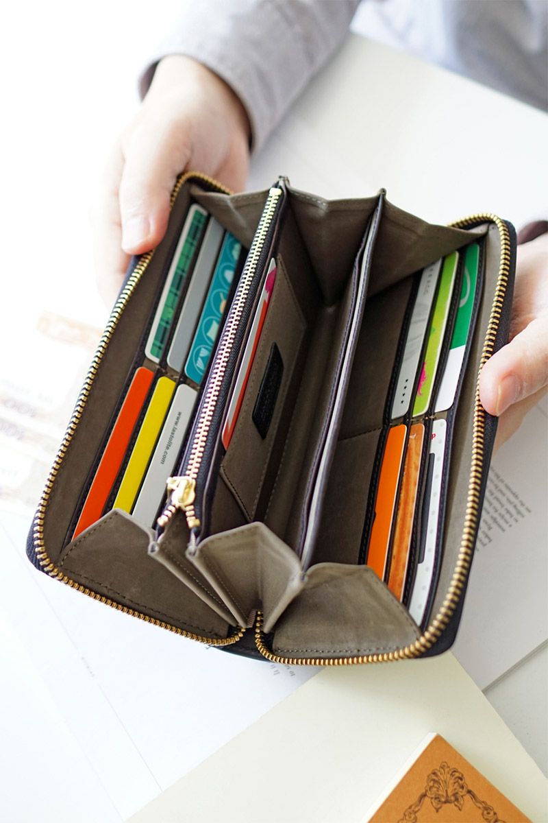 BAGGY PORT バギーポート 高密度ミリクロス 小銭入れ付き長財布（ラウンドファスナー式） ZKM-450