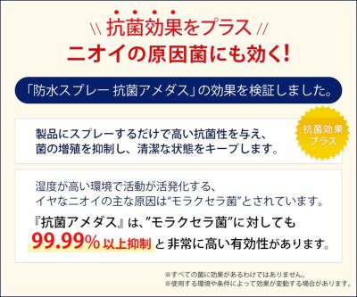 COLUMBUS コロンブス 防水スプレー 抗菌AMEDAS アメダス プロテクティブスプレー 抗菌タイプ 380ml