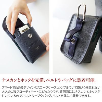 PELLE MORBIDA ペッレモルビダ Golf ゴルフ スコープケース PMO-PG008