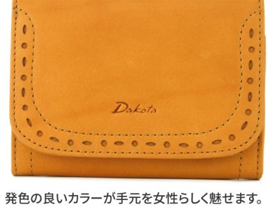  Dakota ダコタ アペーゴ 小銭入れ付き二つ折り財布 0035270