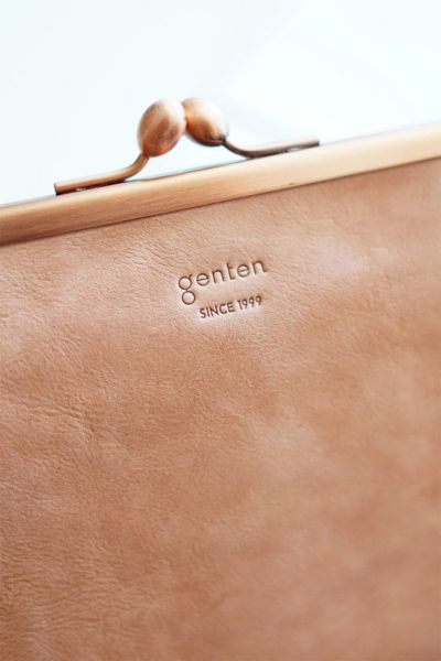 genten ゲンテン Antico アンティーコ がま口長財布 43195