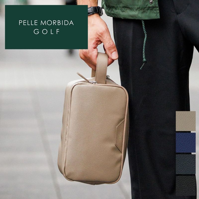 PELLE MORBIDA ペッレモルビダ Golf ゴルフ ポーチ PMO-PG012