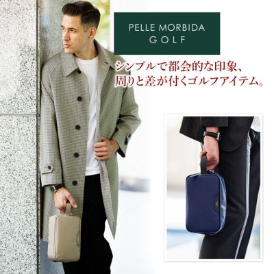 PELLE MORBIDA ペッレモルビダ Golf ゴルフ ポーチ PMO-PG012