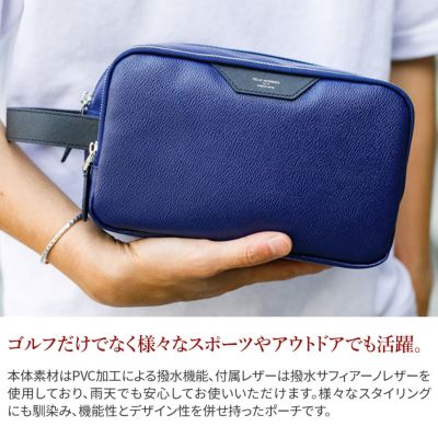 PELLE MORBIDA ペッレモルビダ Golf ゴルフ ポーチ PMO-PG012