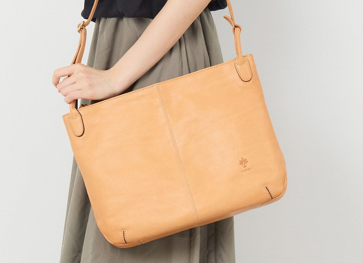ALBERO アルベロ NATURALE ナチュラーレ ショルダーバッグ 2160