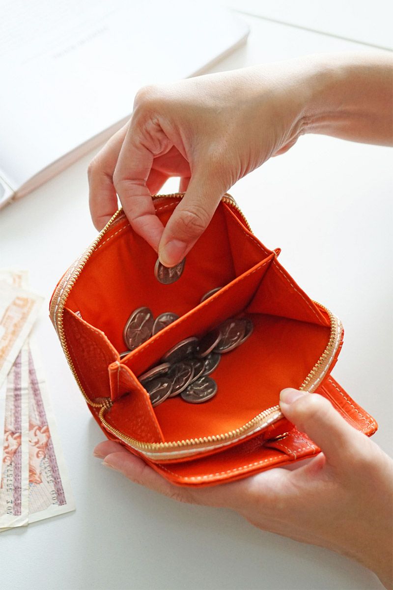 Dakota ダコタ イデーア 小銭入れ付き二つ折り財布 0030180