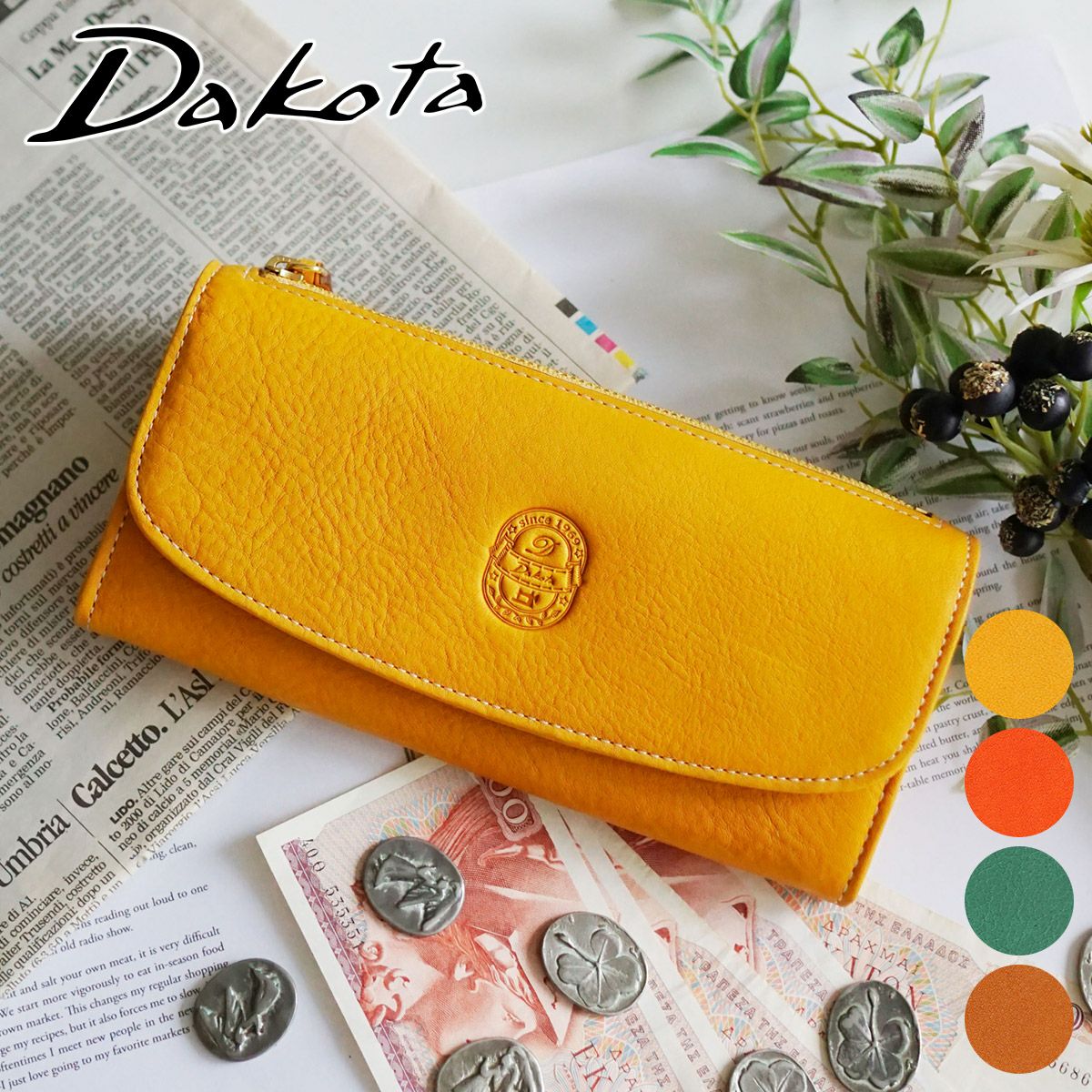 Dakota ダコタ イデーア 小銭入れ付き長財布 0031281（0030181