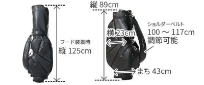 PELLE MORBIDA ペッレモルビダ Golf ゴルフ キャディバッグ カートタイプ PMO-PG011