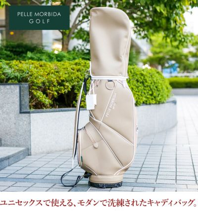 PELLE MORBIDA ペッレモルビダ Golf ゴルフ キャディバッグ カートタイプ PMO-PG011