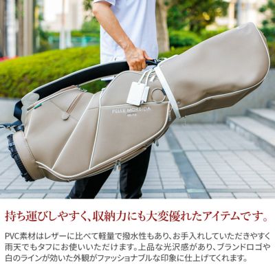 PELLE MORBIDA ペッレモルビダ Golf ゴルフ キャディバッグ カートタイプ PMO-PG011