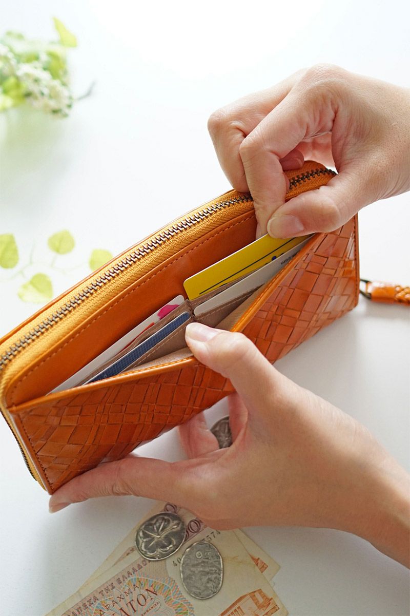 Dakota ダコタ アロマティコ 小銭入れ付き長財布 ラウンドファスナー式 0030822