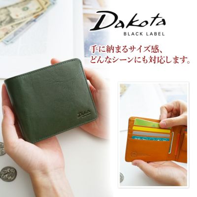 Dakota BLACK LABEL ダコタ ブラックレーベル キャーロ 小銭入れ付き二つ折り財布 0620810