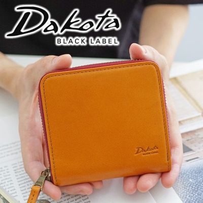 Dakota BLACK LABEL ダコタ ブラックレーベル キャーロ 小銭入れ付き二つ折り財布 ラウンドファスナー式 0620811
